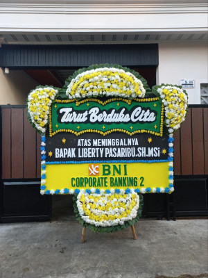 Papan Bunga Duka di Talo