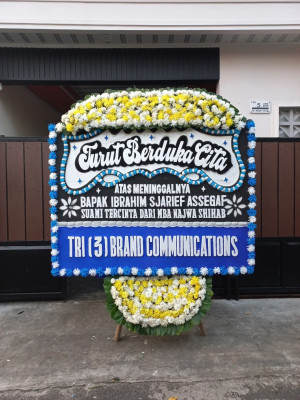 Papan Bunga Duka di Talo
